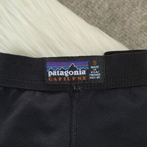 Patagonia Capilene Black Base Layer Leggings/Bottoms